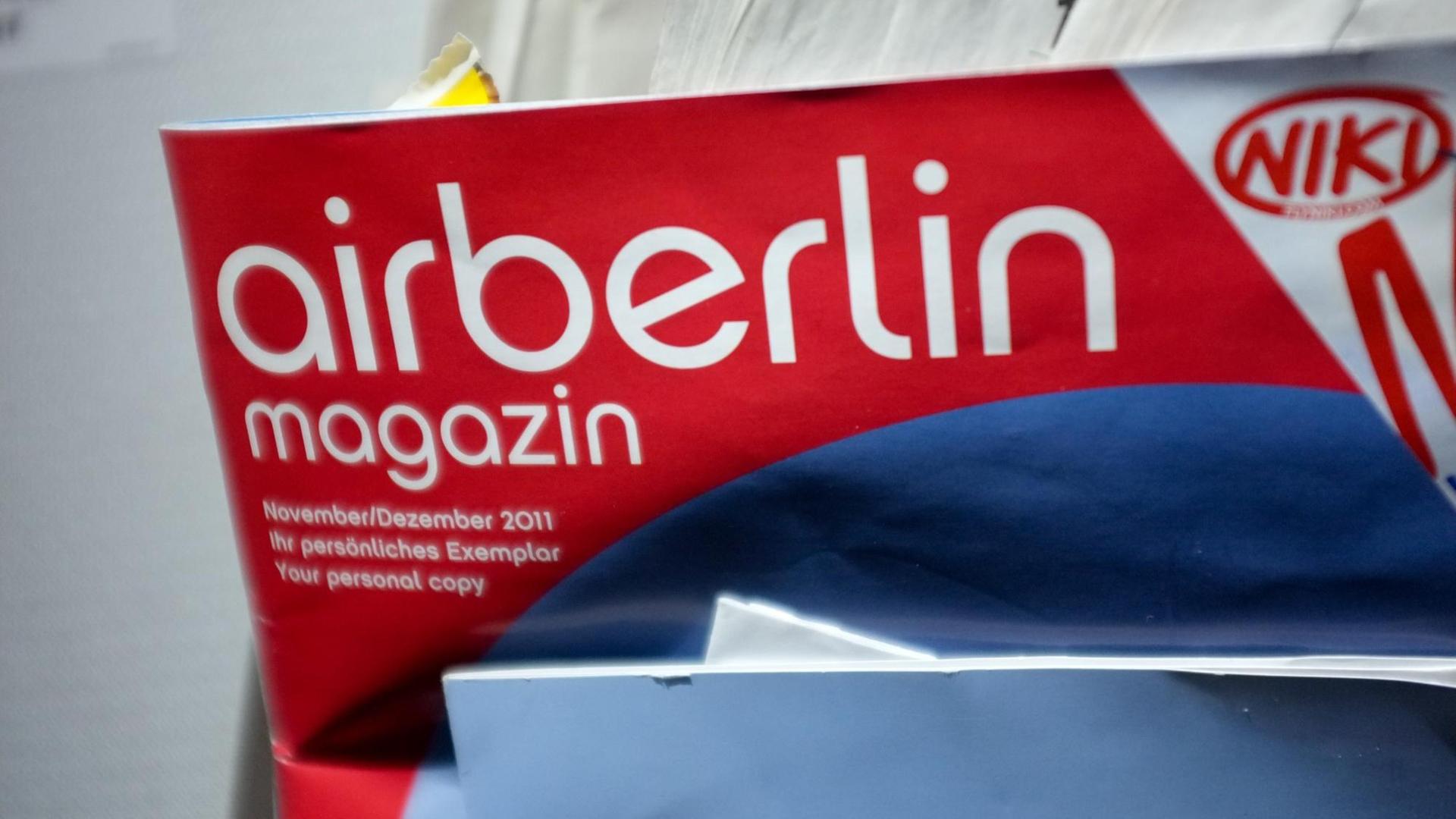 Auch Air Berlin hat ein eigenes Magazin für seine Kunden im Angebot. Auch Air Berlin hat ein eigenes Magazin für seine Kunden im Angebot.