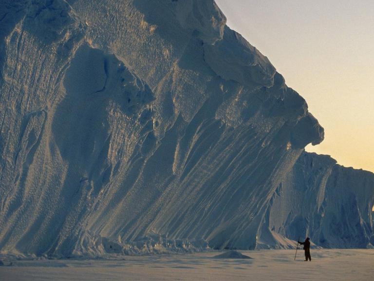 Das Brunt Ice Shelf in der Antarktis gilt in diesem Winter als nicht sicher