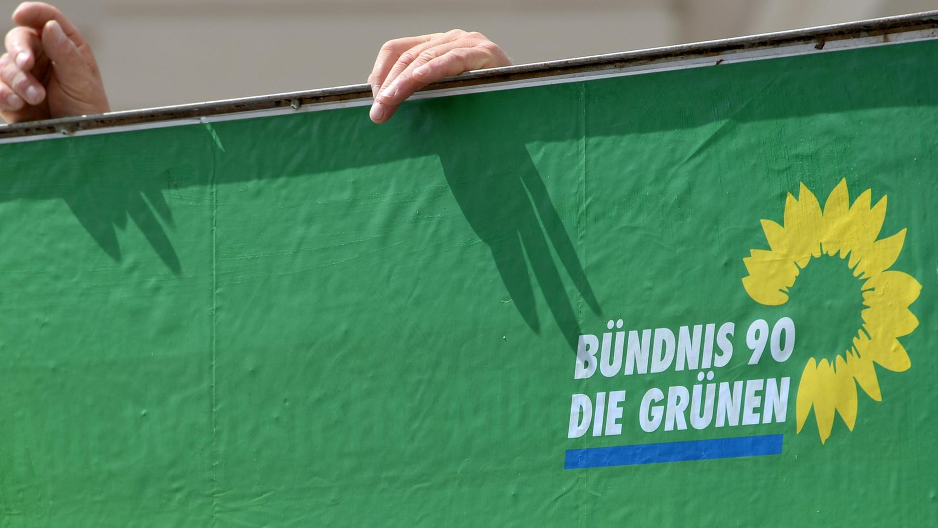 Wahlplakat der Grünen