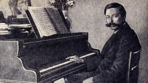 Der spanische Komponist Enrique Granados