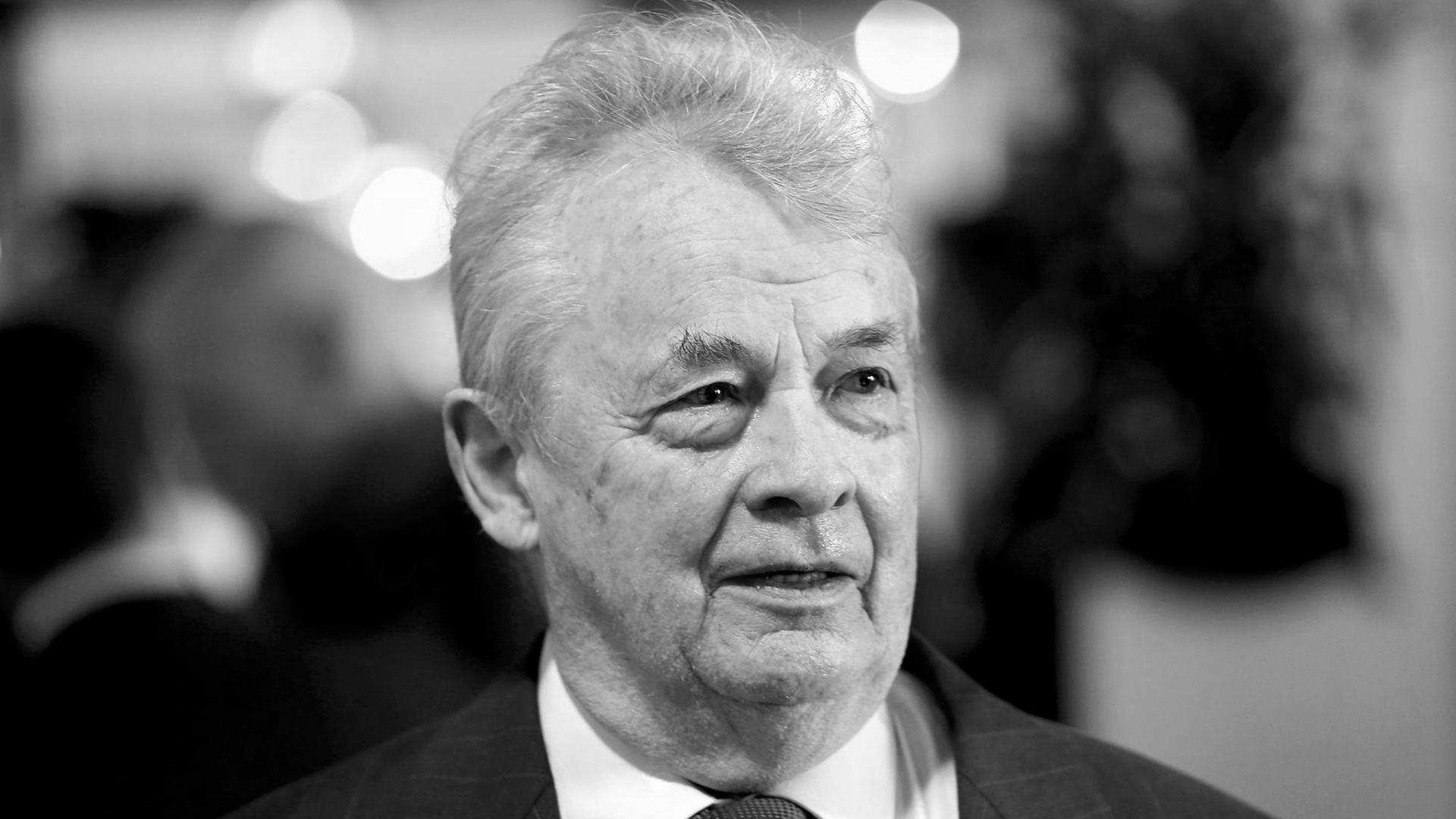 Der ehemalige Präsident des Nationalen Olympischen Komitees, Walther Tröger Der ehemalige Präsident des Nationalen Olympischen Komitees, Walther Tröger