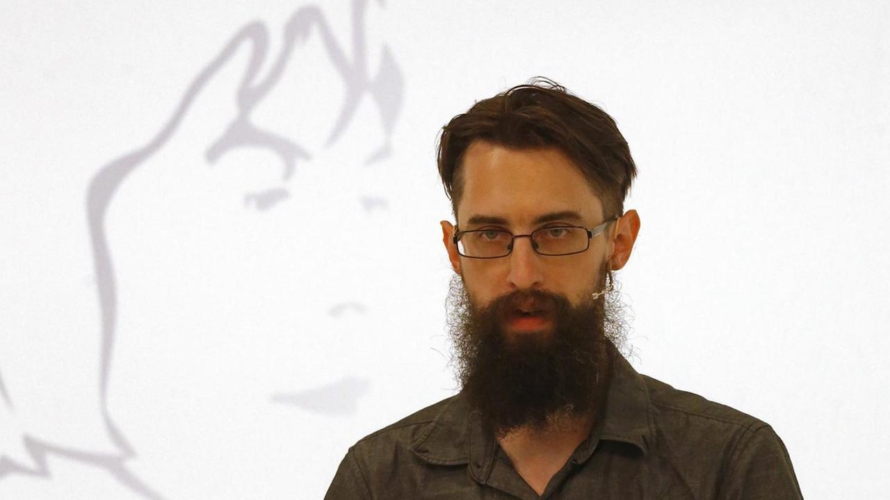 Der Schriftsteller Clemens J. Setz am Mittwoch, 26. Juni 2019, anlässlich der Eröffnung der "43. Tage der deutschsprachischen Literatur in Klagenfurt. - Der Schriftsteller Clemens J. Setz am Mittwoch, 26. Juni 2019, anlässlich der Eröffnung der "43. Tage der deutschsprachischen Literatur in Klagenfurt. -