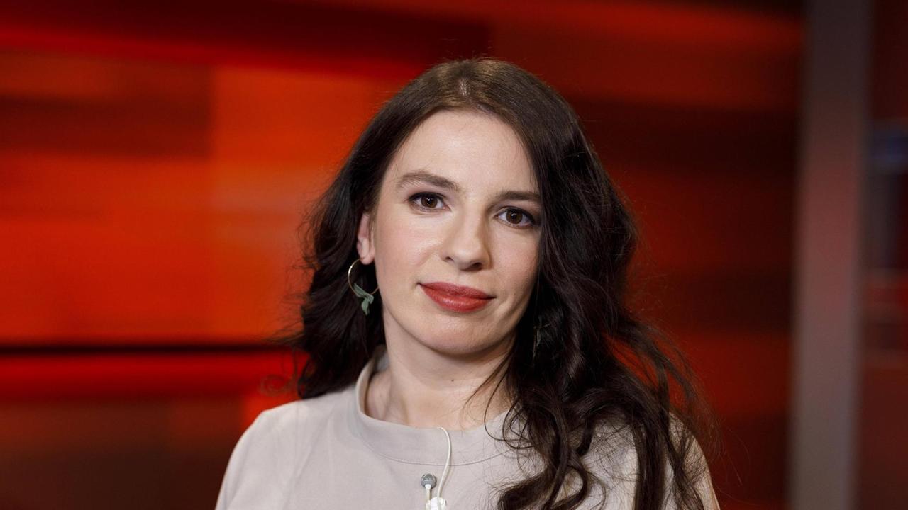 Marina Weisband in der ARD-Talkshow hart aber fair im WDR Fernsehstudio A. Köln, 10.02.2020 Marina Weisband in der ARD-Talkshow hart aber fair im WDR Fernsehstudio A. Köln, 10.02.2020