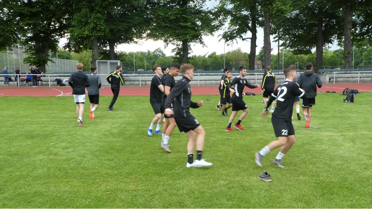 Fußballtraining des Berliner Sport Clubs Fußballtraining des Berliner Sport Clubs
