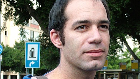Der israelische Schriftsteller Yiftach Ashkenazi Der israelische Schriftsteller Yiftach Ashkenazi