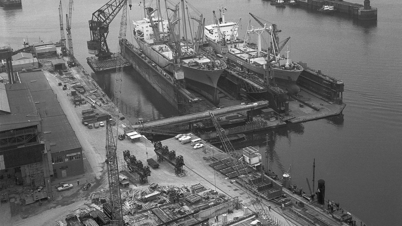 AG Weser Werft Bremen sw 1972 | Verwendung weltweit

