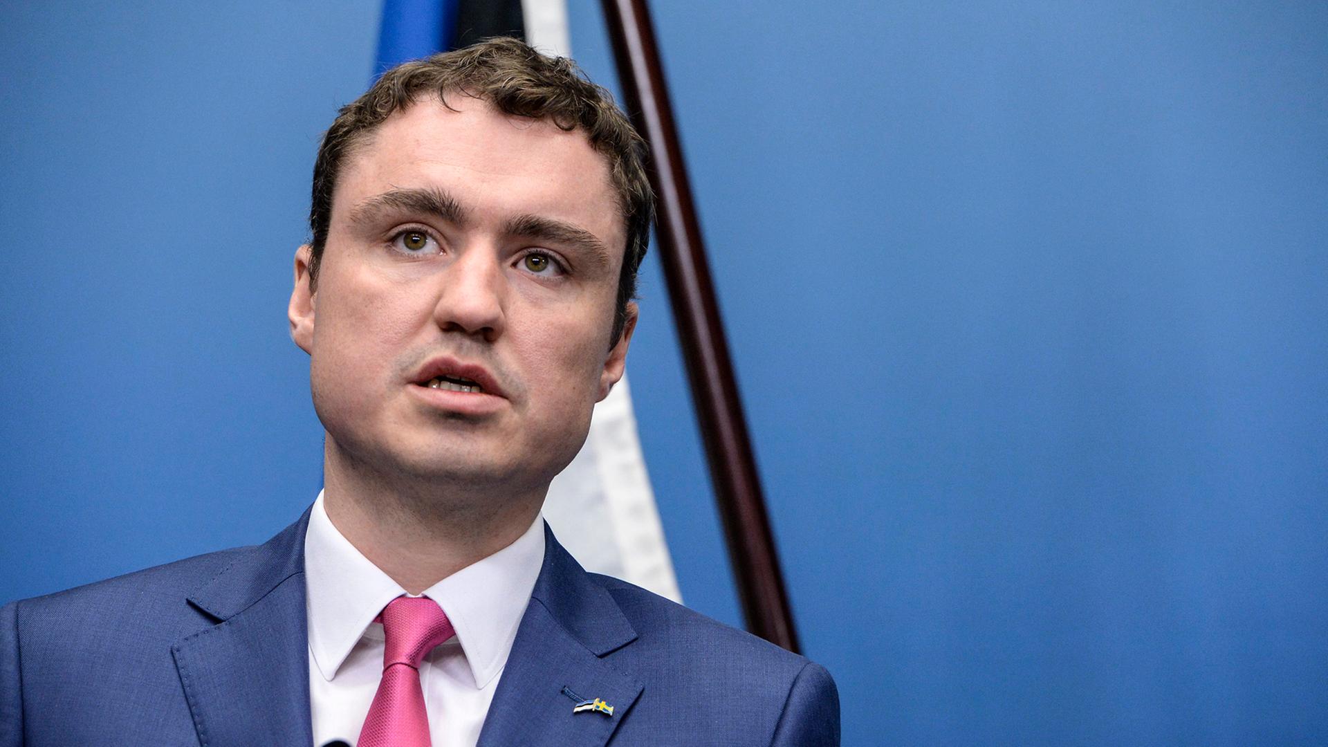 Estlands Ministerpräsident Taavi Rõivas Estlands Ministerpräsident Taavi Rõivas