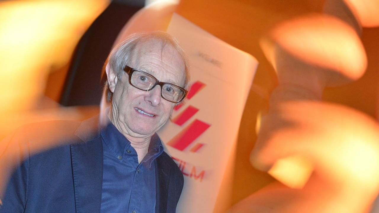 Die britische Regielegende Ken Loach auf der Berlinale. Die britische Regielegende Ken Loach auf der Berlinale.