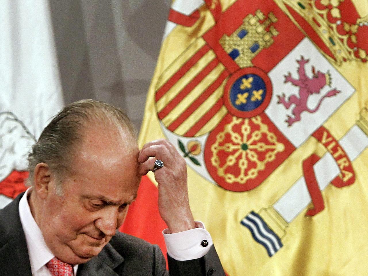 Der bisherige spanische König Juan Carlos Der bisherige spanische König Juan Carlos