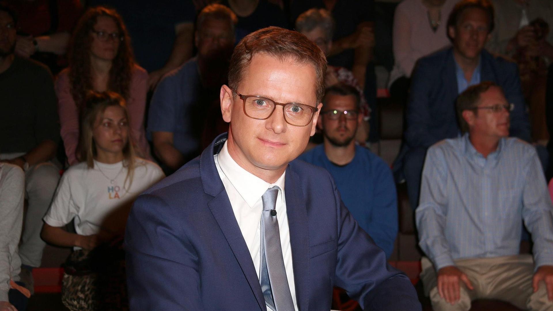 Carsten Linnemann zu Gast in der "Markus Lanz" (ZDF) Talkshow am 11.06.2018 in Hamburg