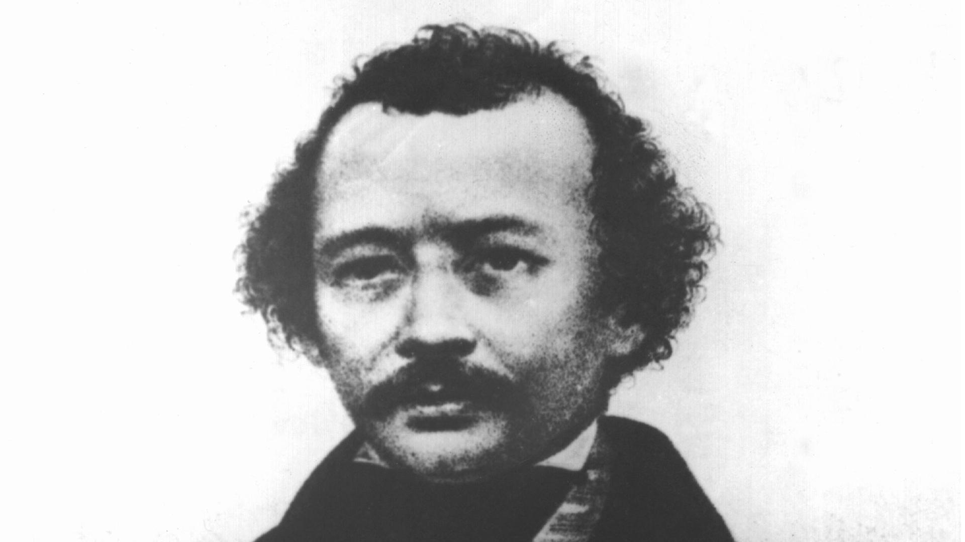 Michail Aleksandrowitsch Bakunin, russischer Revolutionär und politischer Schriftsteller, Theoretiker des Anarchismus (30.5.1814 bis 1.7.1876). Undatierte Aufnahme. Michail Aleksandrowitsch Bakunin, russischer Revolutionär und politischer Schriftsteller, Theoretiker des Anarchismus (30.5.1814 bis 1.7.1876). Undatierte Aufnahme.