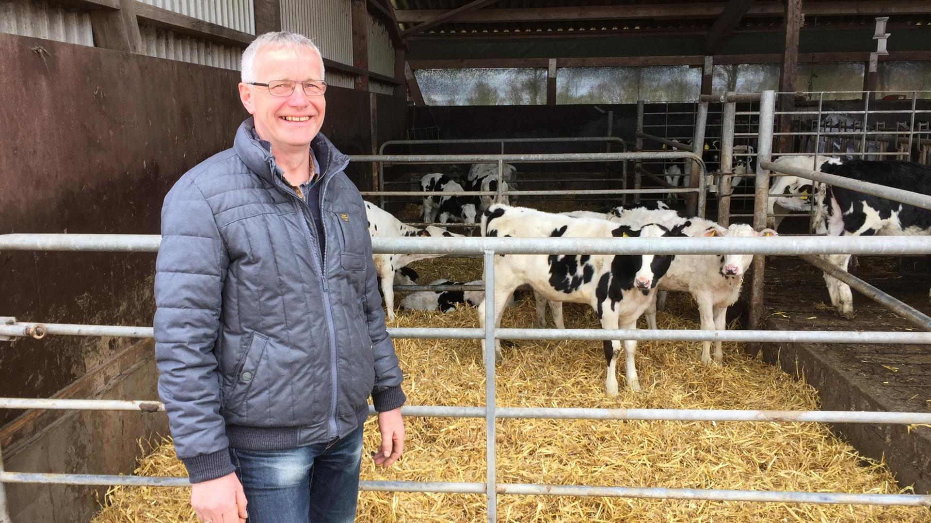Holger Jensen, Landwirt und Bürgermeister von Löwenstedt Holger Jensen, Landwirt und Bürgermeister von Löwenstedt