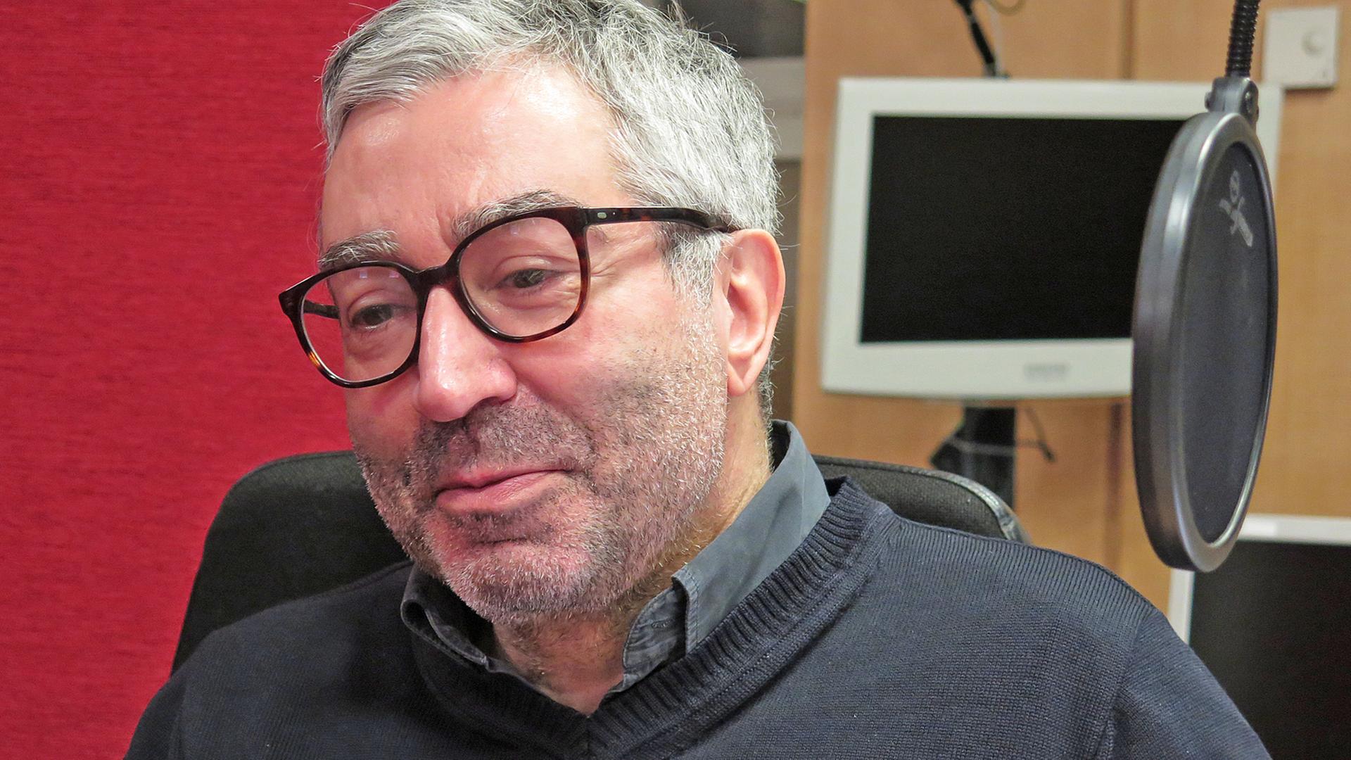 Der französische Soziologe Didier Eribon im Studio von Deutschlandradio Kultur. Der französische Soziologe Didier Eribon im Studio von Deutschlandradio Kultur.