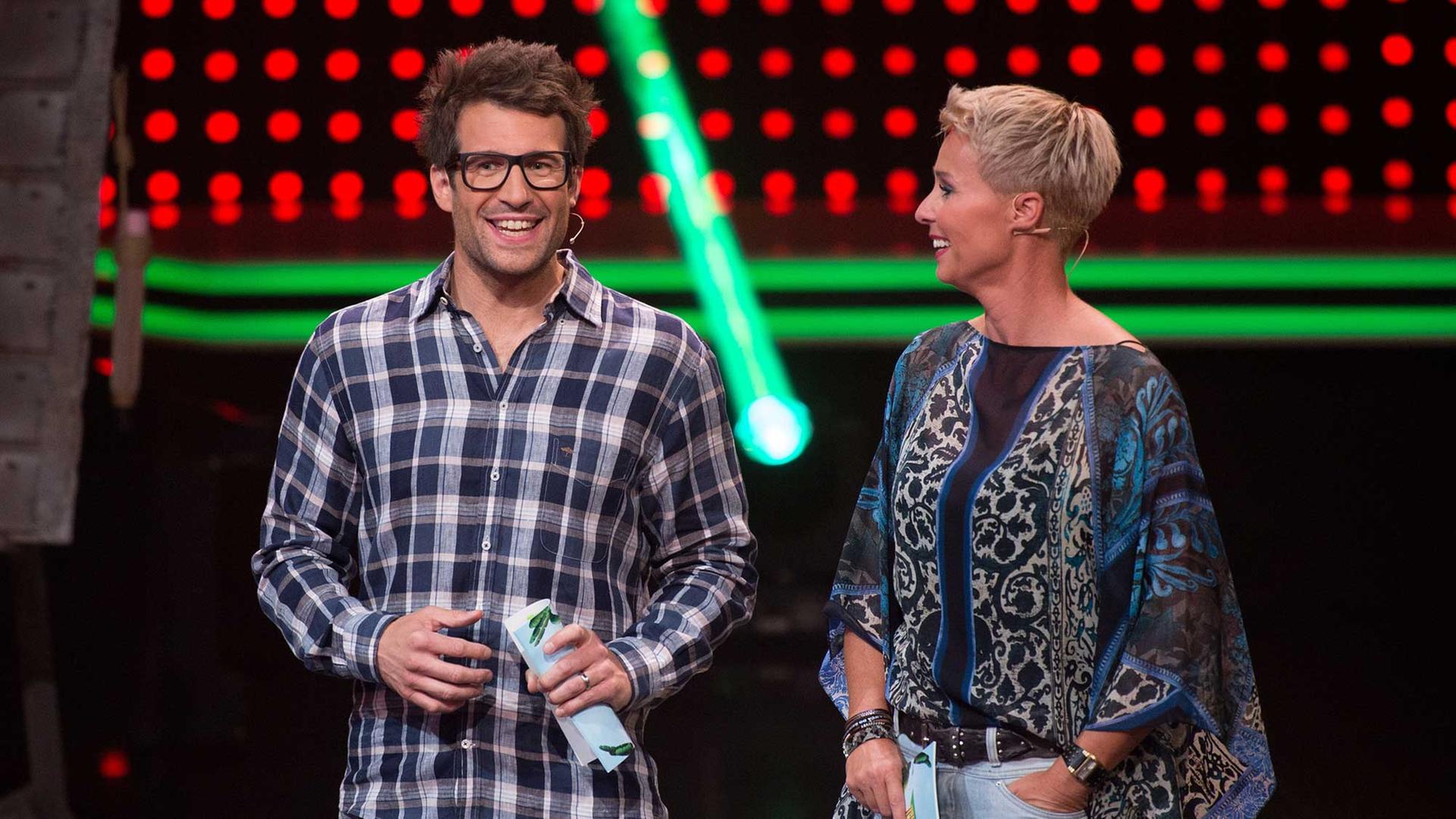 Sonja Zietlow und Daniel Hartwig moderieren das "Dschungelcamp" auf RTL Sonja Zietlow und Daniel Hartwig moderieren das "Dschungelcamp" auf RTL