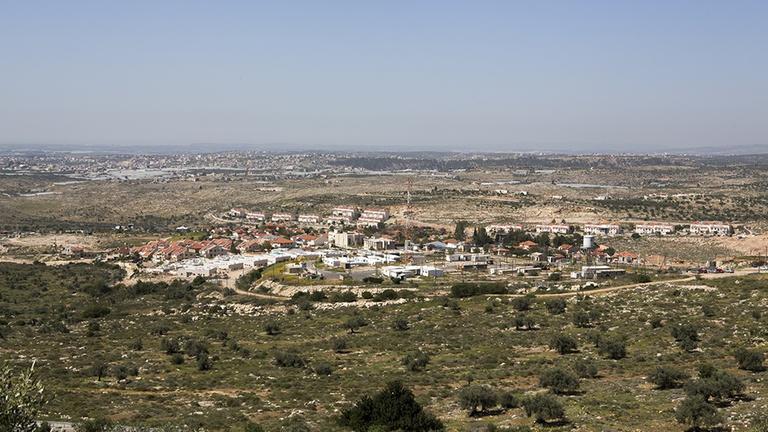 Die jüdische Siedlung Avnei Hefetz bei Tulkarem im Westjordanland.