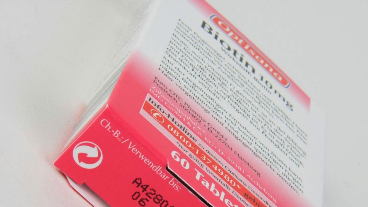 Eine Packung "Vitamin H". Eine Packung "Vitamin H".
