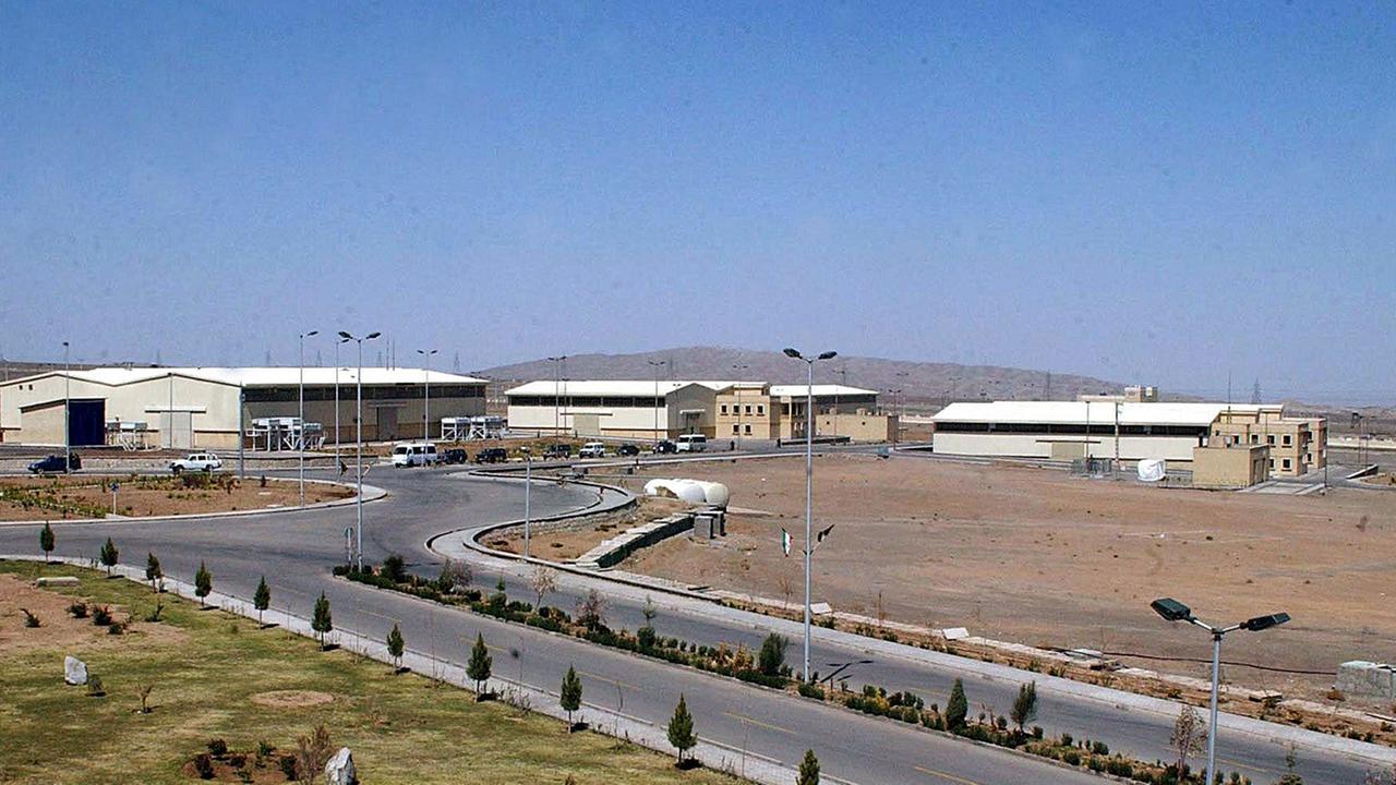 Die iranische Atomforschungsanlage Natans. Die iranische Atomforschungsanlage Natans.