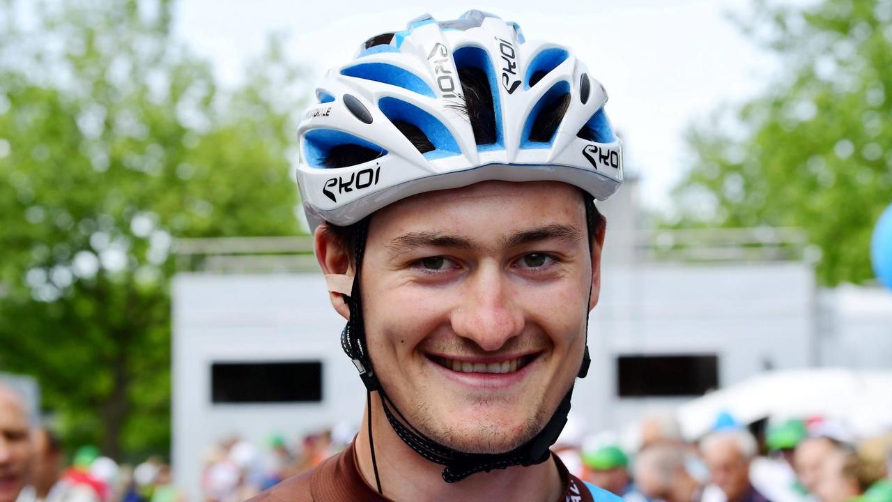 Poträt von Nico Denz vom Team AG2R La Mondiale. Poträt von Nico Denz vom Team AG2R La Mondiale.