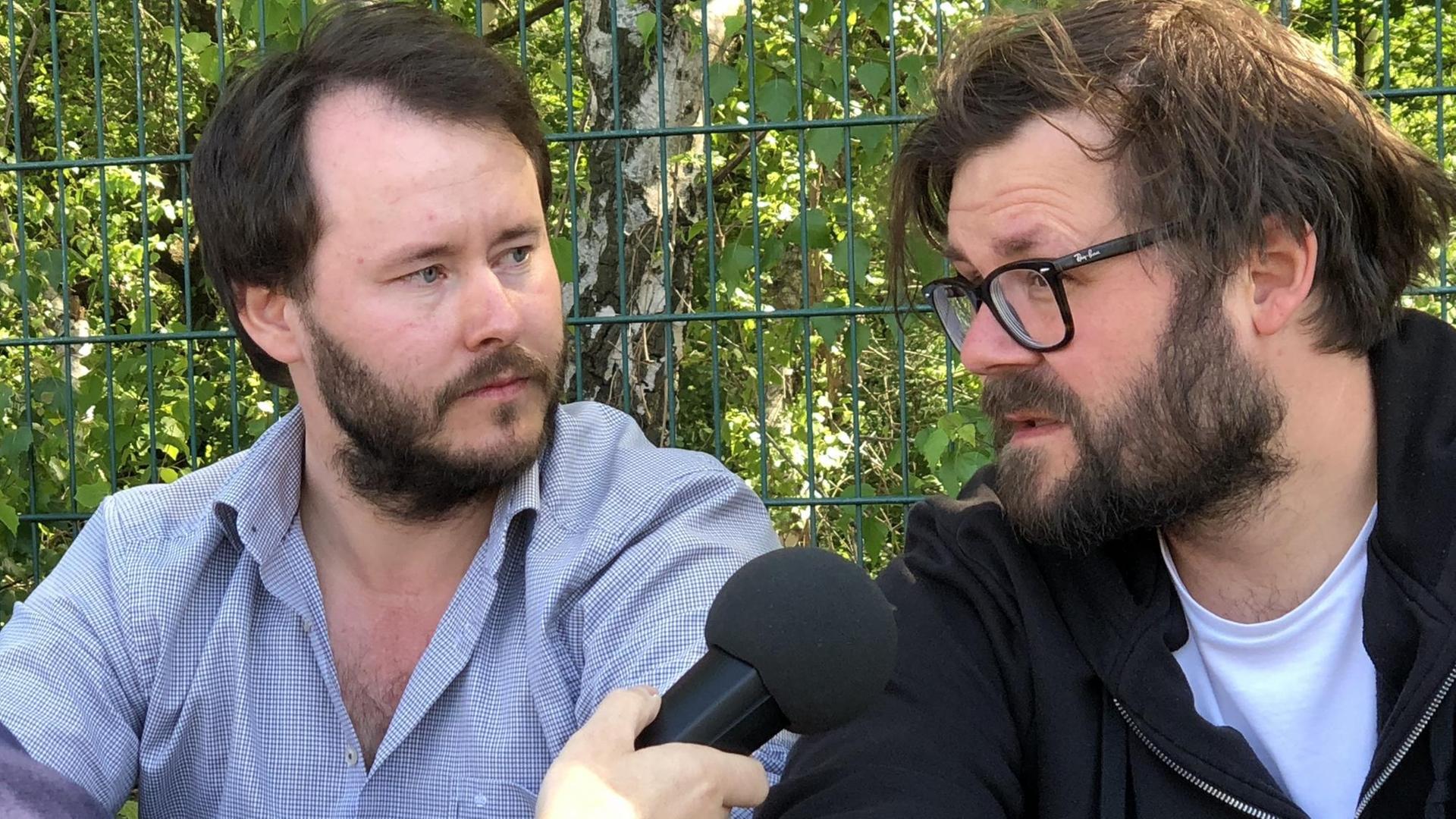 Sebastian Piatza und Christian Zöllner im Interview Sebastian Piatza und Christian Zöllner im Interview