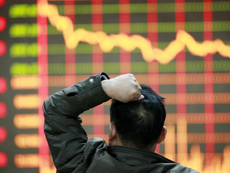 Talfahrt an Chinas Börsen zum Jahresauftakt.