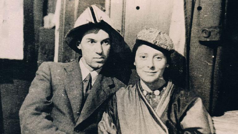 Rosa und Pavel Zaltsman in Leningrad 1940 Rosa und Pavel Zaltsman in Leningrad 1940