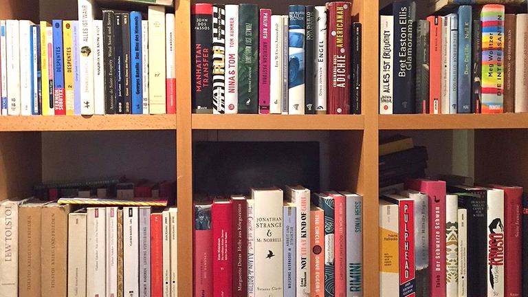 Das frisch ausgemistete Bücherregal Das frisch ausgemistete Bücherregal