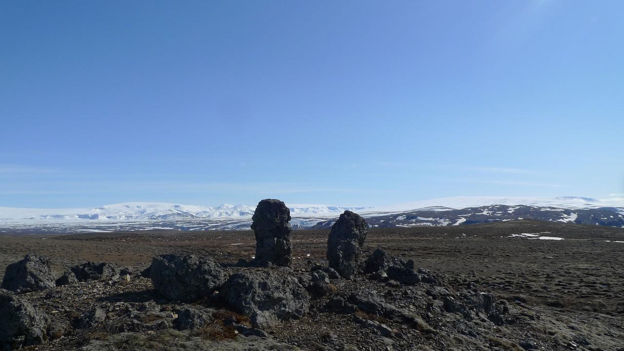 Hochebene Fljótstunga. West-Island. Hochebene Fljótstunga. West-Island.