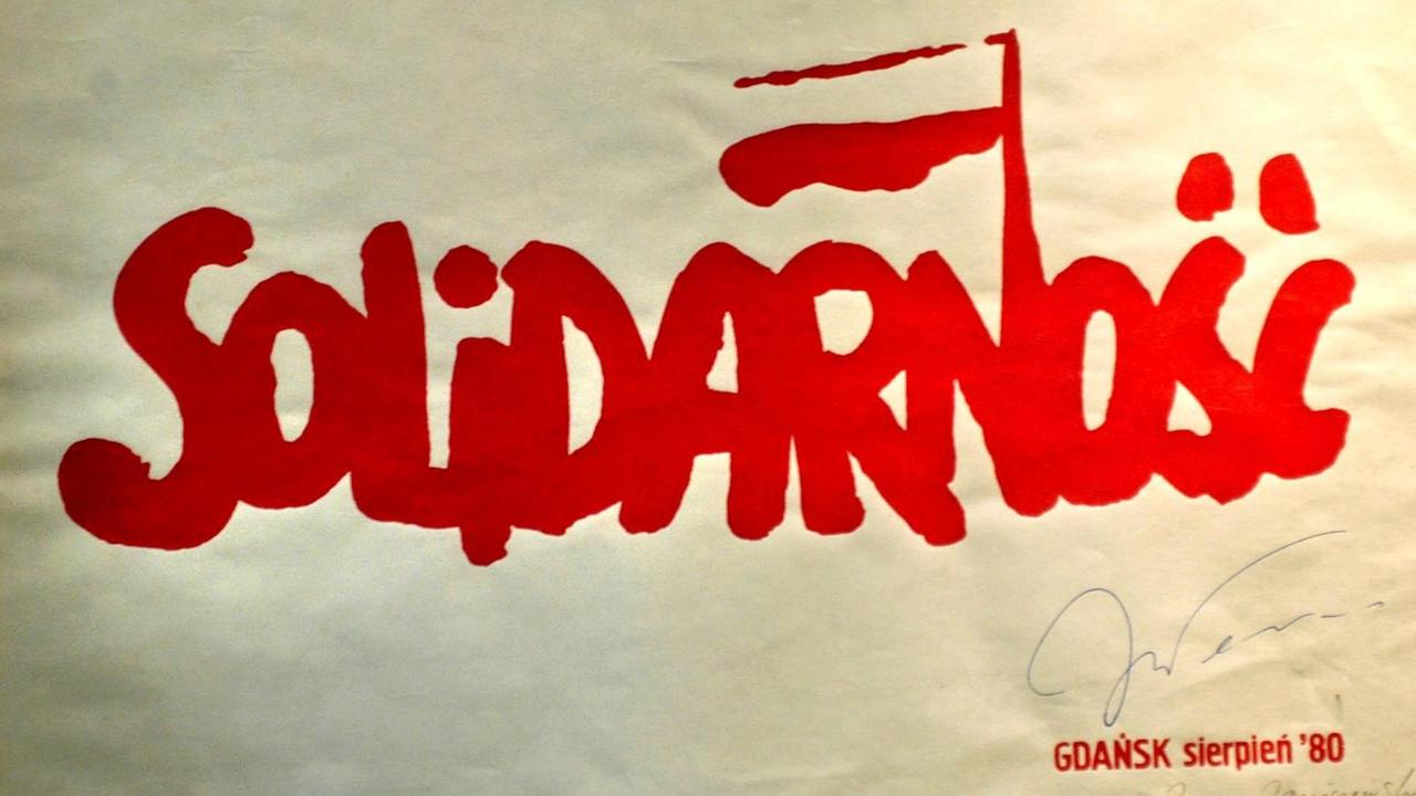 Das erste Solidarnocs-Poster, das gedruckt wurde - im August 1980. Das erste Solidarnocs-Poster, das gedruckt wurde - im August 1980.