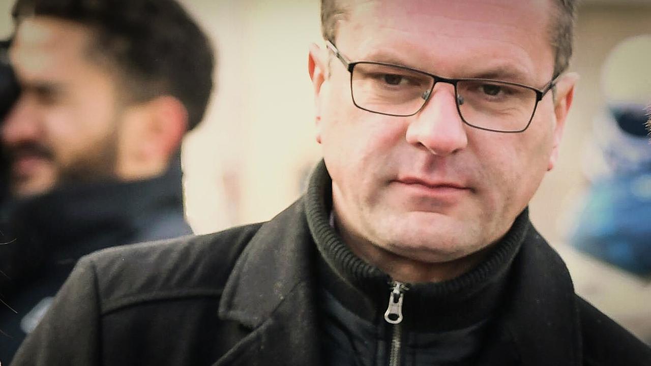 Rottenburgs Oberbürgermeister Stephan Neher bei einer Gedenkveranstaltung in Berlin-Plötzensee. Rottenburgs Oberbürgermeister Stephan Neher bei einer Gedenkveranstaltung in Berlin-Plötzensee.