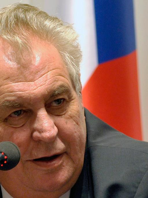 Der tschechische Präsident Milos Zeman