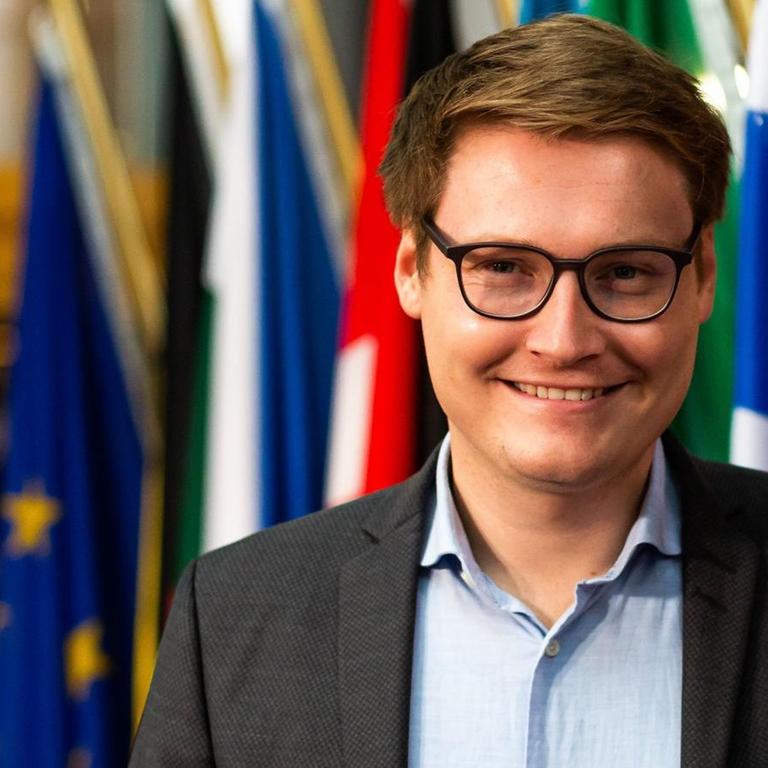 Der deutsche EU-Abgeordnete Moritz Körner (FDP)