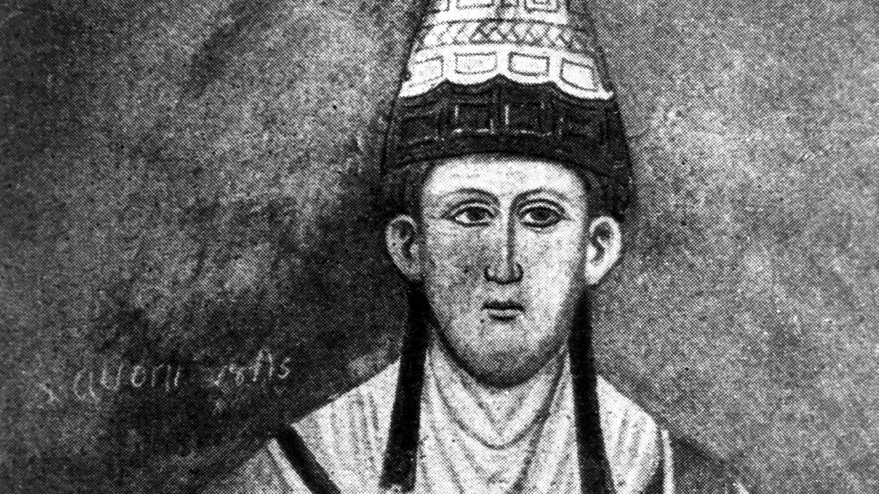 Zeitgenössische Darstellung von Papst Innozenz III. (1198 bis 1216). Papst Innozenz III. (eigentlich Lothar Graf von Segni) führte das mittelalterliche Papsttum auf den Gipfel seiner Macht. Zeitgenössische Darstellung von Papst Innozenz III. (1198 bis 1216). Papst Innozenz III. (eigentlich Lothar Graf von Segni) führte das mittelalterliche Papsttum auf den Gipfel seiner Macht.
