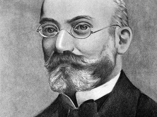 Porträt von Ludwik Zamenhof (1859-1917), dem Erfinder der Kunstsprache Esperanto.
