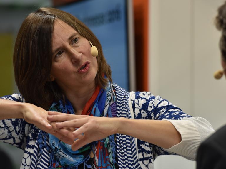 Kathrin Röggla auf der Frankfurter Buchmesse