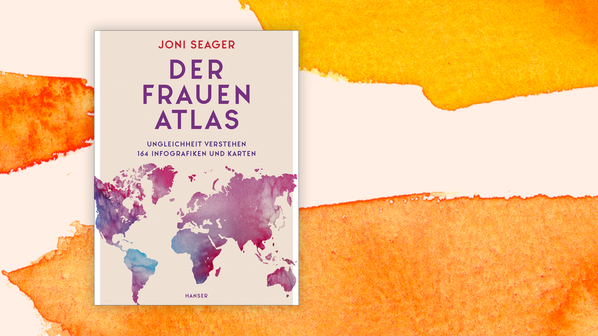 Zu sehen ist das Cover des Buches "Der Frauenatlas" von Joni Seager. Zu sehen ist das Cover des Buches "Der Frauenatlas" von Joni Seager.
