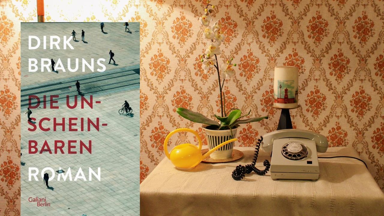 Cover von Dirk Brauns Buch "Die Unscheinbaren". Im Hintergrund ist ein Foto von einem Tisch zu sehen, auf dem eine Orchidee, eine Gießkanne, eine Kerze und ein Vintage-Telefon steht.
Cover von Dirk Brauns Buch "Die Unscheinbaren". Im Hintergrund ist ein Foto von einem Tisch zu sehen, auf dem eine Orchidee, eine Gießkanne, eine Kerze und ein Vintage-Telefon steht.