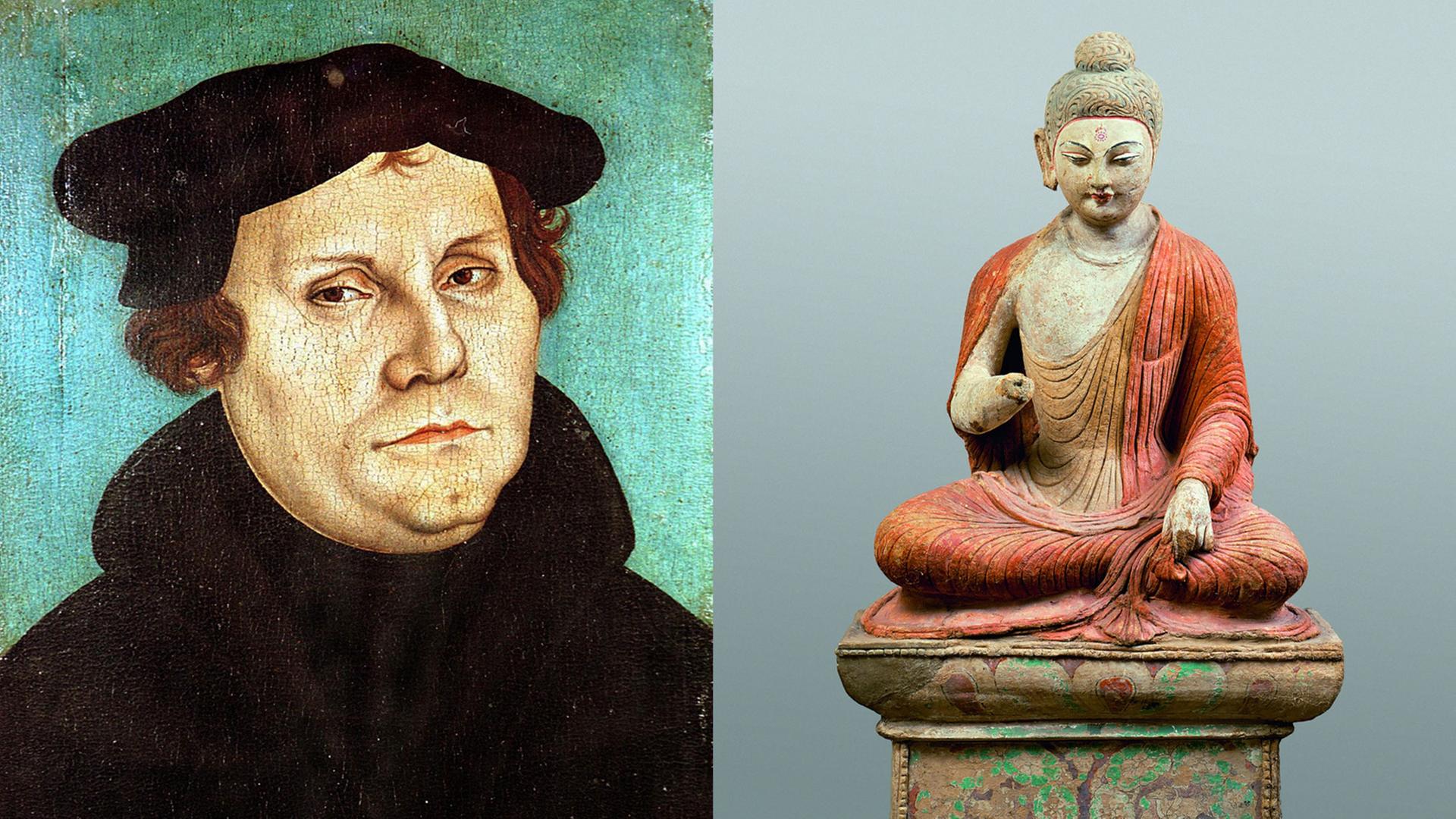 In Möhra (Thüringen), Luthers Geburtsort, gibt es seit zehn Jahren ein Buddha-Zentrum. In Möhra (Thüringen), Luthers Geburtsort, gibt es seit zehn Jahren ein Buddha-Zentrum.