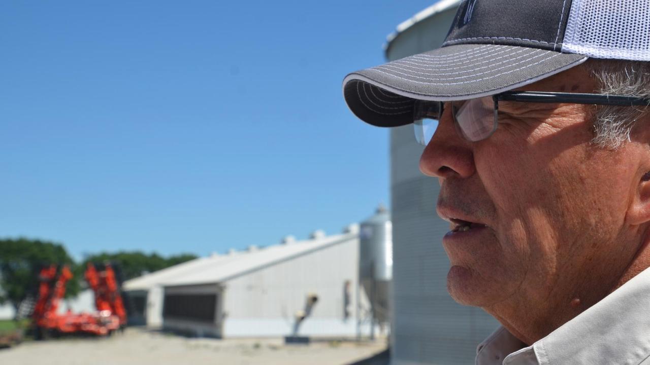 John Weber, landwirtschaftlicher Großunternehmer, Iowa, USA John Weber, landwirtschaftlicher Großunternehmer, Iowa, USA