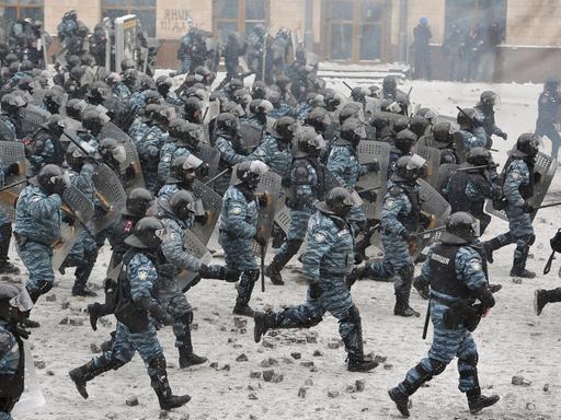 Die ukrainische Spezialeinheit Berkut