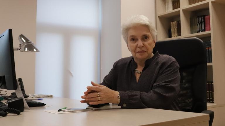 Natalia Solschenizyna, die Witwe des im Jahr 2008 verstorbenen Schriftstellers Alexander Solschenizyn Natalia Solschenizyna, die Witwe des im Jahr 2008 verstorbenen Schriftstellers Alexander Solschenizyn