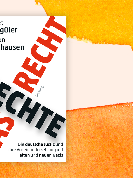 Zu sehen ist das Cover des Buches "Das rechte Recht. Die deutsche Justiz und ihre Auseinandersetzung mit alten und neuen Nazis" von Mehmet Daimagüler und Ernst von Münchhausen.