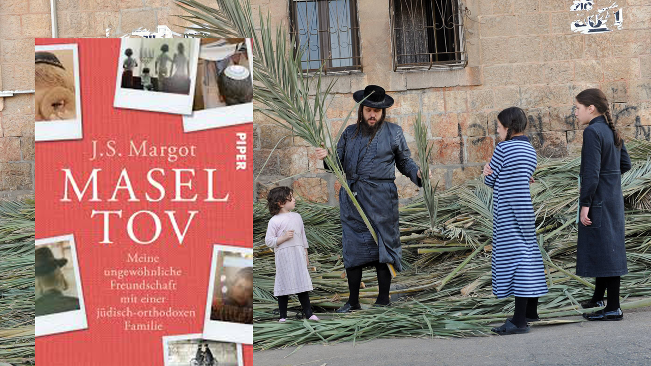 Buchcover zu J. S. Margot: "Masel tov. Meine ungewöhnliche Freundschaft mit einer jüdisch-orthodoxen Familie"