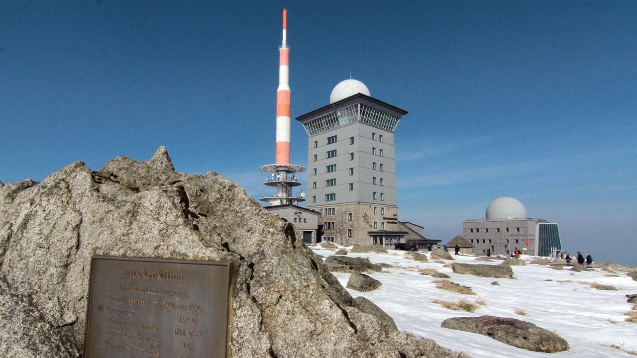 Der Brocken im Harz Der Brocken im Harz