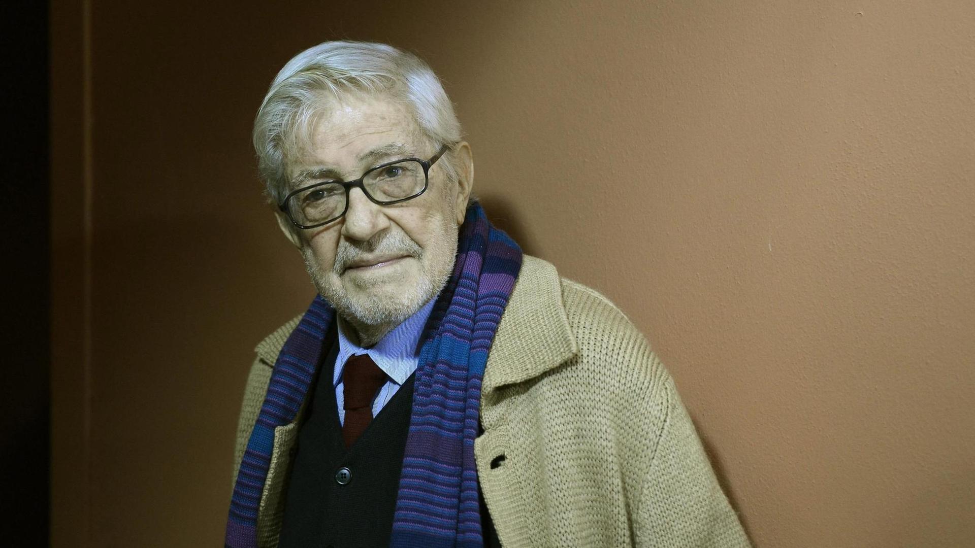 Der italienische Regisseur Ettore Scola Der italienische Regisseur Ettore Scola