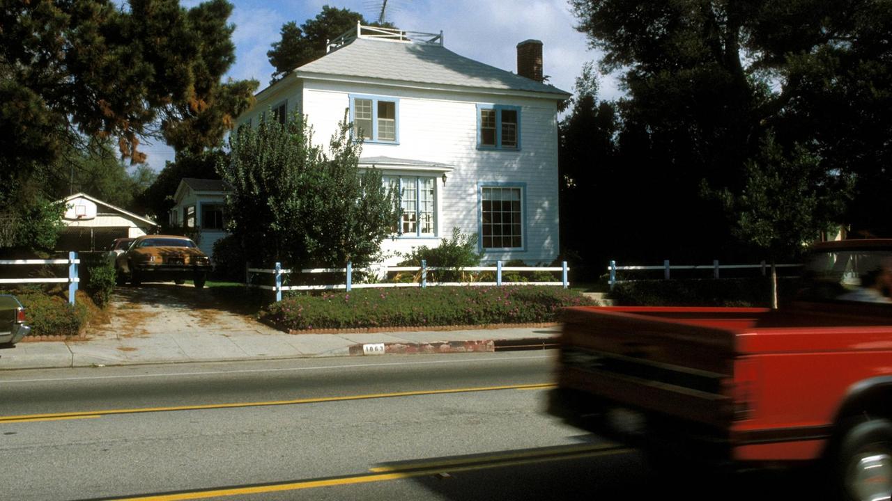 Ehemaliges Wohnhaus des Schriftstellers Bertolt Brecht in Santa Monica. Ehemaliges Wohnhaus des Schriftstellers Bertolt Brecht in Santa Monica.