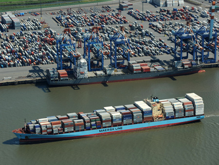Deutsche Exporte auch per Schiff sollen weiter zulegen