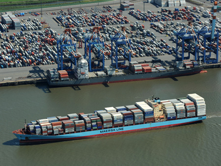 Deutsche Exporte auch per Schiff sollen weiter zulegen Deutsche Exporte auch per Schiff sollen weiter zulegen
