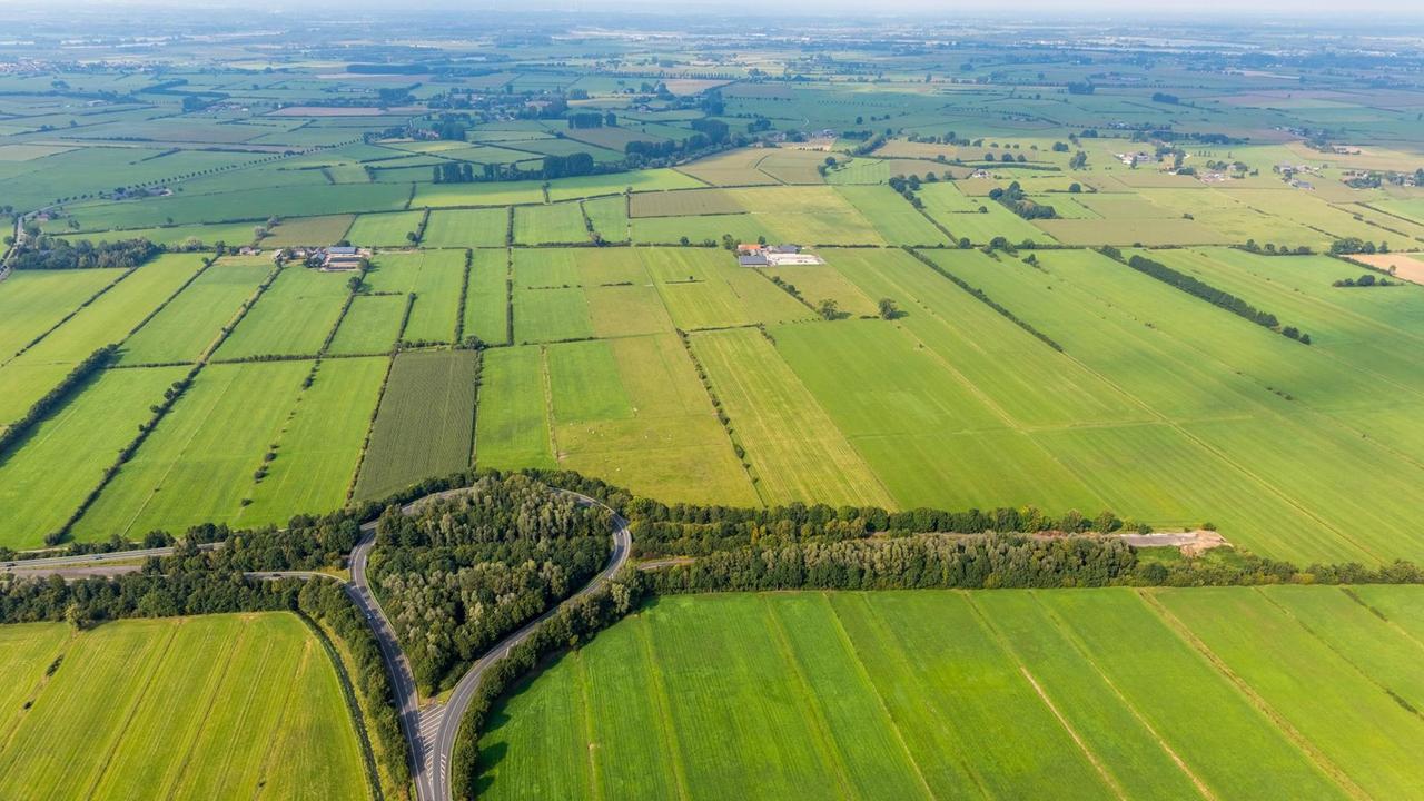 Landschaft bei Kranenburg an der Grenze zu den Niederlanden. Landschaft bei Kranenburg an der Grenze zu den Niederlanden.