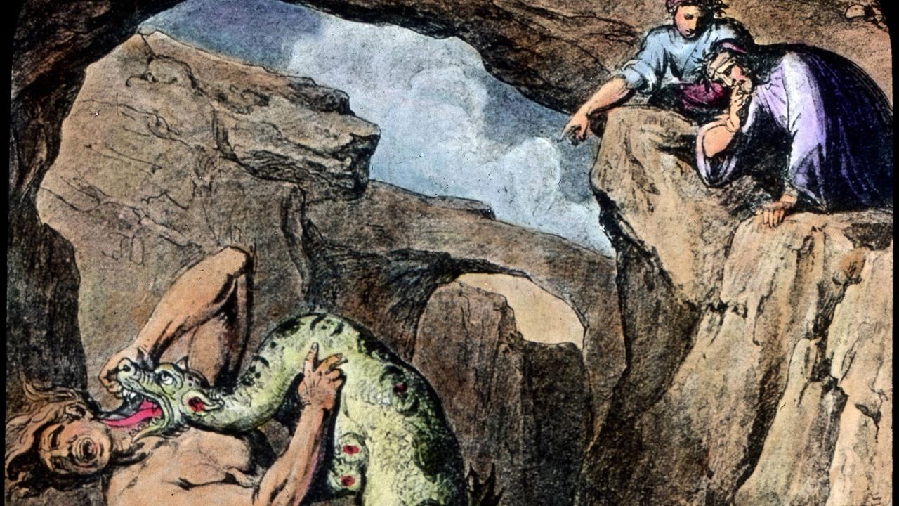 Darstellung von Dantes "Göttlicher Komödie" Darstellung von Dantes "Göttlicher Komödie"