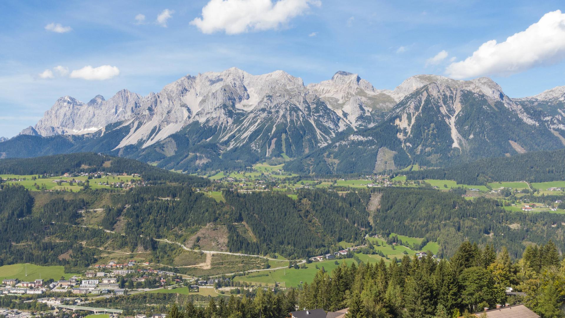Alpenblick in der Steiermark Alpenblick in der Steiermark